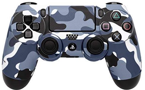 Software Pyramide Controller Skin Camo Grey Cover PS4