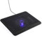 ASHATA Laptop Cooler Pad, USB Notebook Cooling Pad Cooling Pad Raffreddatore per computer portatile con 1 ventola a LED silenziosa, Slim Portable USB Powered, per laptop da 14 (nero)