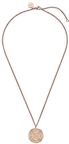 Purelei® Zodiac Kette Damen (Roségold) – Halskette Damen aus langlebigem Edelstahl – Wasserfeste Kette mit Anhänger – 40-45 cm Länge verstellbar – Halskette für deinen individuellen Look