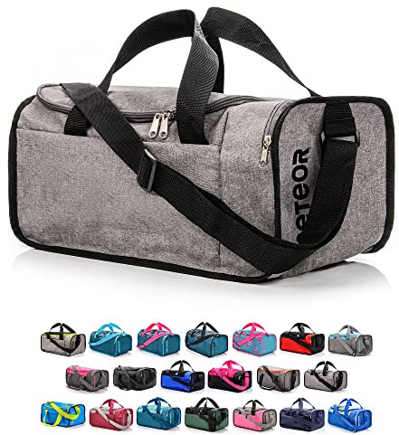 meteor Sporttasche Kinder 20-40L Gym Tasche Herren schwimmtasche Reisetasche Urlaubstasche klein Fitnesstasche Damen Riementasche Kindertaschen Schule-Taschen turntasche Jungen