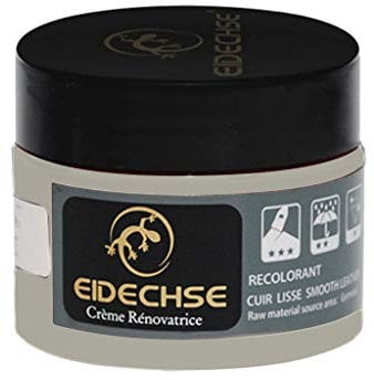 TIREOW Lederreparaturcreme Spachtelmasse Kratzerfehler Reparaturcreme Lederpflege Lederöl für Lederrestaurierung Risse Verbrennungen Löcher für Auto Schuhe Handtaschen Lederjacke (Grau)