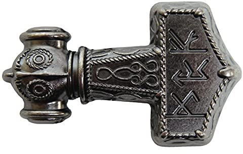 Alaani Thorshammer Mjölnir Viking Wikinger Gürtelschnalle Buckle Mod.4