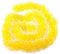 Roadoor Weihnachtsschmuck für Bäume, Lametta, Luxus-Festival, PVC-Lametta, Pinsel, Girlande, Weihnachtsbaumschmuck, Girlande, entzückende Christbaumschmuck, Christbaumschmuck, Gelb