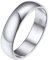 Silvora Klassischer Damen Herren Ehering 5mm breit 925 Silber Schlichter Stapelbarer Fingerring Glänzender Vorsteckring Bandring für Frauen Mädchen in Silber Ringgröße 64.6(20.75)