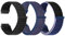 YCHDDER Fabric Nylon Uhrenarmbänder,16mm 18mm 19mm 20mm 22mm 24mm Schnellverschluss Armband Verstellbare Aatmungsaktive Gewebte Sportbänder Ersatzarmband für Herren Damen