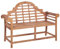 vidaXL Gartenbank Parkbank Sitzbank Balkonbank Terrassenbank Holzbank Bank Gartenmöbel Garten Terrasse 127x58,5x92,5cm Massivholz Teak