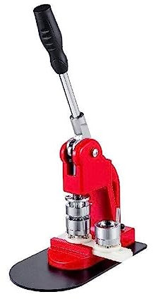 25 MM Abzeichen Maker Maschine DIY Button Pin Broschen Presse, Der Werkzeug Mit 1000 Pcs Kreis Herstellung Taste Teile