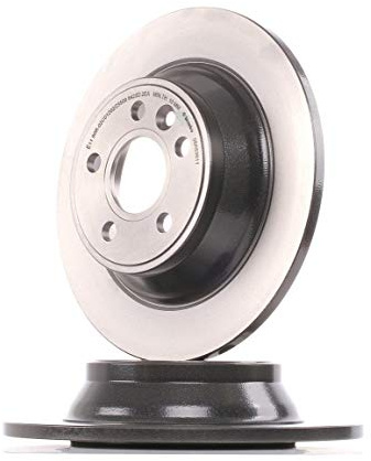 BREMBO 08.A536.11 2x Bremsscheiben Hinten Ø302mm voll Kompatibel mit VOLVO V70 III 135 30769058 31471832 314718320