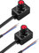 VISSQH 2pcs DC 0/1-10V LED Dimmer Mini Controller Rotary Switch PWM Dimming with Button Cap for 0/1-10V Dimmable LED Driver to Control Interior Lighting Growth Lamp
