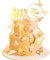 Yatinkim 22Pcs Butterfly Cake Decorations 3D Butterflies Cupcake Topper Happy Birthday for Girls Women Anniversary Party Wedding Supplies Orange