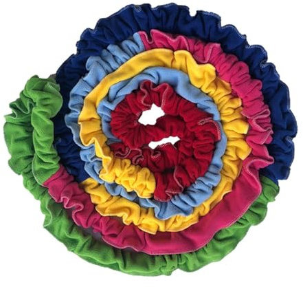 Generic Kooperatives Stretchseil, Verschiedene Größen, Outdoor-Aktivitäten, Regenbogenfarben, Eltern-Kind-Aktivitäten, Spiel-Requisite, Widerstandsband, 6m für 11 Spieler