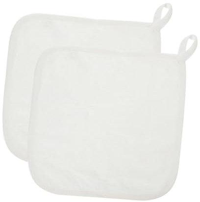 MERRYHAPY 2 Quadratische Handtücher Gesichtsreinigungstücher Waschlappen Für Bad Und Reisen Stark Wasserabsorbierend Haltbar Und Kompakt