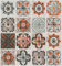 Timeet Self Adhesive Wallpaper Glossy Tile Effect Sticky Back Plastic 40x1000cm Contact Paper Vinyl Flim Tile Stickers Waterproof Peel and Stick Wallpaper Kitchen Countertop Backsplash Shelf