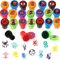 24 Stück Stempel Kinder, Stempelset Hero Figur Serie, Stempel Selbstfärbend, Cartoon Stem-pel Kleinkind, Spinne Stem-pel Set Kinder, Stem-pel Kinder Ab 2, 3 Jahre, Kindergeburtstag Partygeschenk