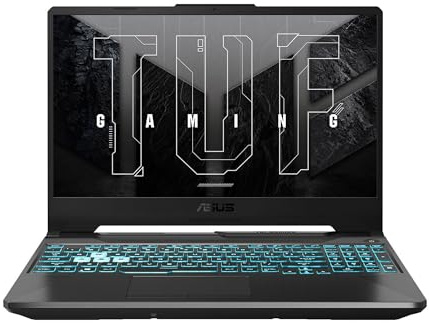 ASUS TUF Gaming A15 Gaming Laptop, 2024, 15.6 1920x1080 144Hz, AMD 8-Core Ryzen 7 7435HS, NVIDIA GeForce RTX 3050, 8GB DDR5, 512GB SSD, Win11 Home, RGB Backlit KB, Wi-Fi 6, BT5.3, 720p Camera, Black