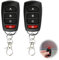 2 pezzi telecomando universale cancello garage 433 Mhz porta del garage senza fili clonazione rapida duplicatore multicodice a 4 pulsanti telecomando portata 50 m segnale acustico universale per porta