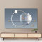 Indoor TV Dust Cover 65IN 85in TV Cover For LCD LED Display Protective Cloth TV Screen Dustproof Protector Bedroom Living Room Decoration(Size:85-86IN,Color:A)