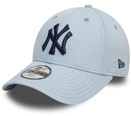 New Era Kinderkappe NY verstellbar gebogener Schirm New York Yankees Mädchen Junge Cap Teamlogo blau - Youth