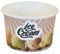 VEPATIM 50 Eisbecher 140 ml bedruckt ICE CREAM Ø70 mm 50 Stück