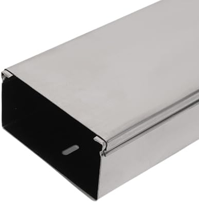 Cooalinar Cache Fil Electrique,Passe Cable Sol,Cache-CâBle De Sol,Goulotte De Distribution Universal CâBlage,Goulotte Electrique Exterieur,Goulotte Passe Cable en Acier Inoxydable,pour TV