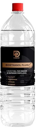 Primes DIY Premium Bioethanol Fuel – Clean-burning, high-purity liquid for fire pits, fireplaces, stoves, and tabletop burners. Safe for indoor & outdoor use. (24 litre)