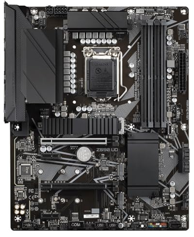 Placa Base Z590 UD LGA 1200 Z590 ATX con Triple M.2, PCIe 4.0