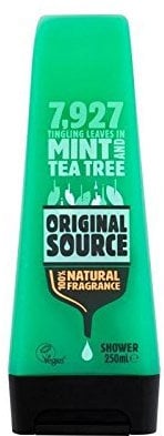 Original Source Tea Tree & Mint Shower Gel 250ml - (Pack of 4)