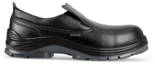 SIKA Unisex-Sicherheitsschuh, Zehenschutzkappe aus Verbundmaterial,wasserabweisende Arbeitsschuhe aus Mikrofaser, stoßdämpfende PU-Sohle,metallfreie Arbeitsschuhe für die Lebensmittel-& Medizinbranche