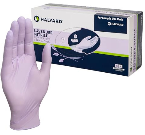 HALYARD Lavendel Nitrilhandschuhe (250 Stück pro Box) (klein)