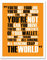 Wee Blue Coo Fight Club All Singing Dancing Crap World Quote Motivation Art Print Framed Poster Wall Decor Kunstdruck Poster Wand-Dekor-12X16 Zoll