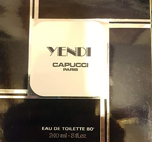 Rare Capucci Paris YENDI 240ml Eau de Toilette SPLASH, Vintage in Box