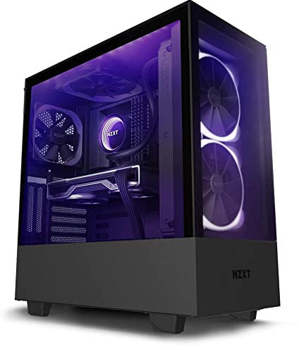 NZXT Black H510 Elite Mid Tower Windowed PC Gaming Case