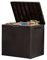Keter City Brown Resin Deck Box Patio Furniture Pool Accessories and Outdoor Toy Storage