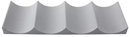 FYBlossom Flaschenregal Kühlschrank,Weinregal Stapelhilfe für Flaschen und Dosen,Hältet 10 Flaschen ? Freistehendes Regal Weinflaschen für Tisch Pantry Cabinet Bier Halter Trinkflaschen Regal (Grau)