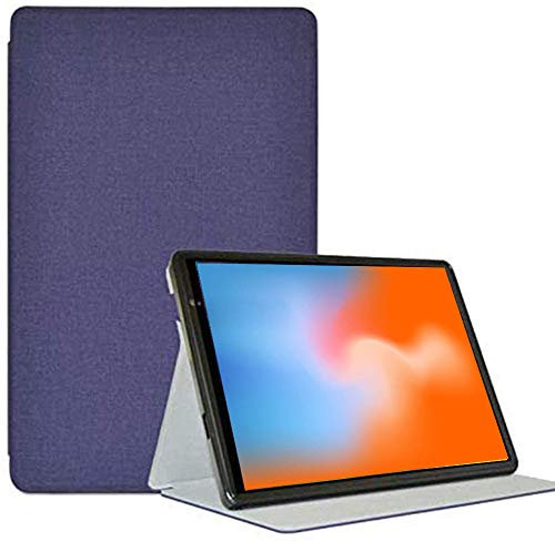 RLTech Hülle für LNMBBS P40, Ultra Schlank Schutzhülle Etui mit Standfunktion Case Cover für LNMBBS P40/BENEVE Tablet 10 Zoll, Blau