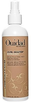 Ouidad Curl Shaper Bounce Back Reactivating Mist, befeuchtet das Haar und fördert den Glanz, schützt das Haar vor Hitze und UV-Schäden, 250 ml