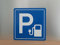 Schön und Wieder Hinweisschilder | Einfahrtschilder | Warnschilder | Verschiedene Designs | Aus ALU-Verbund Parkplatz Elektrofahrzeug
