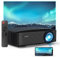 NexiGo Native 1080P Projector PJ20 with Dolby_Sound Support, 500 ANSI Lumens, 5G Wi-Fi, Outdoor Movie Projector, Bluetooth 5.1, Compatible w/TV Stick,iPhone,Android,Laptop,Console