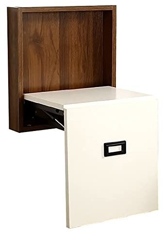 Klappstühle Klappstuhl, Wandmontierter Unsichtbarer Schuhwechselhocker, Massivholzwandmontierter Klapphocker, Haushalts-Badezimmer-Wandhocker(Color:Style 1)