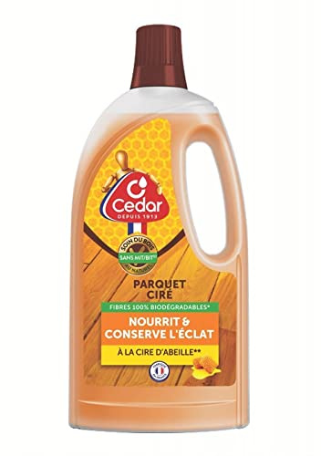 Entretien O CEDAR - O'Cédar Nourrissant Parquet Cire 1L - Lot De 4 - Vendu Par Lot