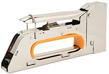 Entatial U Staple Gun, Adjustable Knob Professional Stainless Steel Time Saving 3 in 1 Ergonomic Design Heavy Duty Nail Gun for Bee Frame for Beehive