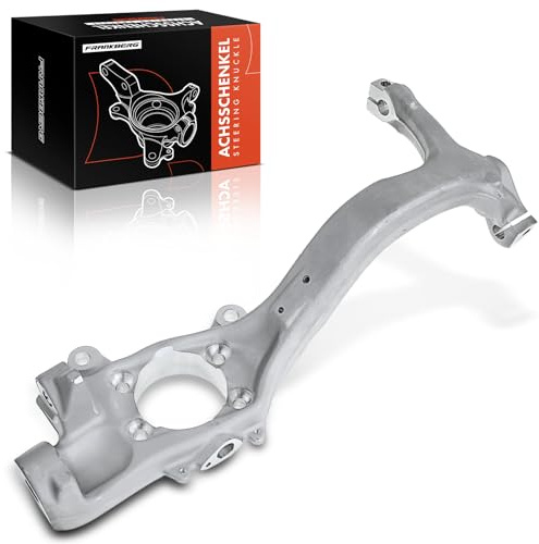 Frankberg Achsschenkel Radaufhängung Vorne Links Replace #8E0407253E | Kompatibel mit Audi Audi A4 8EC 8E2 B6 B7, A4 Avant 8ED 8E5, A4 Cabriolet 8H7 8HE, Seat Exeo 3R2, Exeo ST 3R5; Aluminium