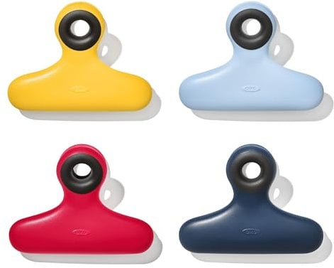 OXO Good Grips Clip magnetiche per impieghi gravosi, 4 pezzi