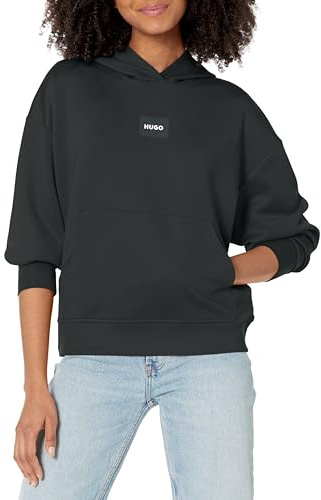 Hugo Damen Pure Hooded Sweatshirt mit Kängurutasche Sweatshirt (1er Pack)