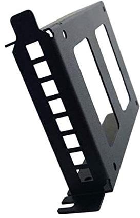 Dojimayisc Pci Slot 2.5 IDE//Ssd/HDD Back Wall Mount Hard Drive Adapter Compartment with Bracket Half Height