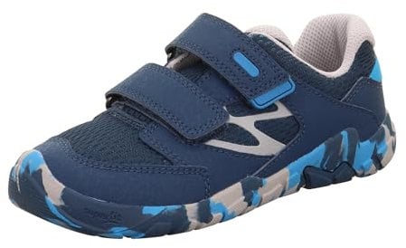 Superfit Jungen Trace Sneaker, Blau Türkis 8000, 33 EU Weit