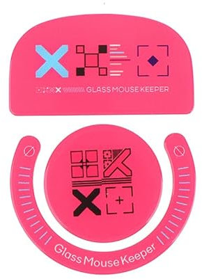 DucKey Glass Mouse Skates For G Pro X SUPERLIGHT Gaming Mouse Replacement Glide Feet Pad Upgrade Kit (Color : 7)