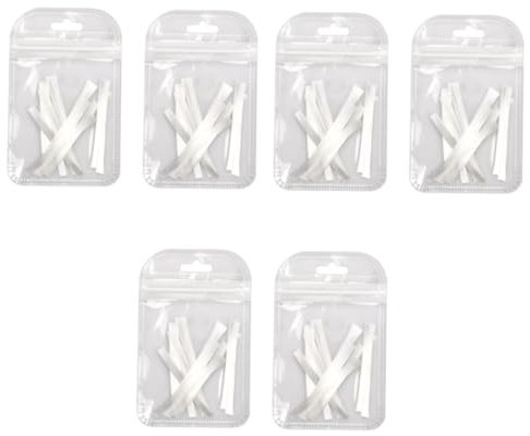 POPETPOP 3pcs Nail Fiber Extensions Lightweight Safe of Manicure Fiber Paper Tape Press Nails for Women Art