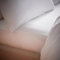 Bianca Tencel™ Lyocell-Spannbetttuch, Fadenzahl 200, für King-Size-Bett, Weiß