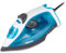 GEEPAS Steam Iron | Clothes Dry & Steam Press | 30s Fast Heat-Up, Vertical Steaming | Nonstick Soleplate, Adjustable Temperature | 120ml Water Tank with 0.5g/Steam Output | 2 Year Warranty 1800W Blue